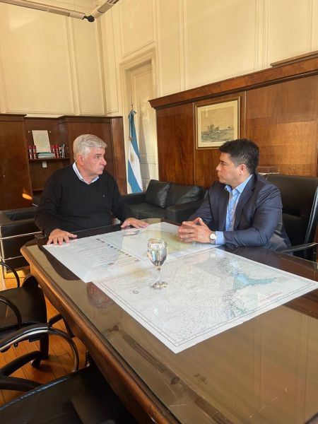 Vidal propuso alivios fiscales para sostener la actividad langostinera
