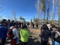 El Consejo Agrario recibió a integrantes del dispositivo “Ocupándonos” en el vivero Cecilio Freile