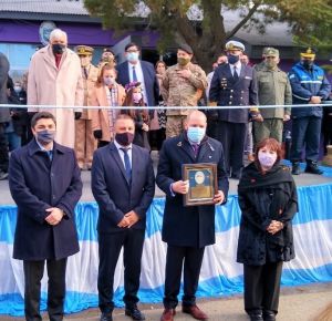 El Gobierno Provincial estuvo presente en el 188° Aniversario de Comandante Luis Piedra Buena