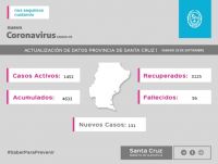 Saber para prevenir Informe epidemiológico sábado 26 de septiembre