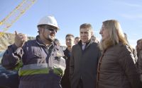 Alicia felicitó a egresados del Centro de Formación 6 que están trabajando en Punta Quilla