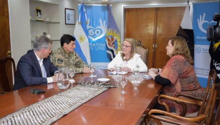 Alicia recibió al nuevo comandante de la XI Brigada Mecanizada