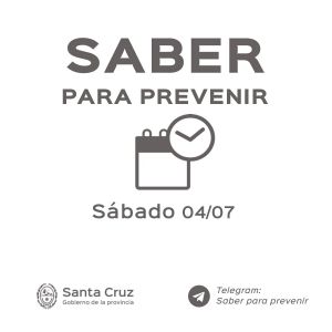 Saber Para Prevenir | Sábado 4 de julio | Información especial – Adelanto