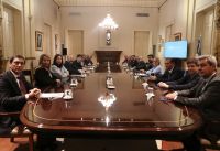 Alicia participó de una reunión de Gobernadores convocada por el  Presidente