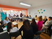 Se realizó una Mesa de Trabajo de Articulación con la finalidad de mejorar la calidad educativa