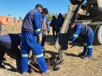 Personal de SPSE en tareas de red eléctrica