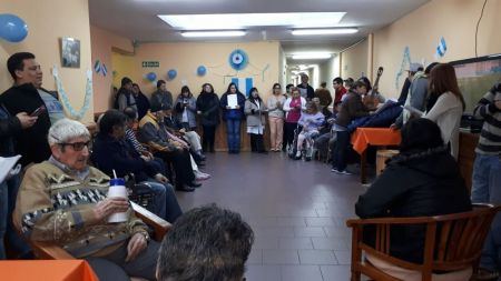 Intervención musical de SETRIPCO en el Hogar Zumalacarregui