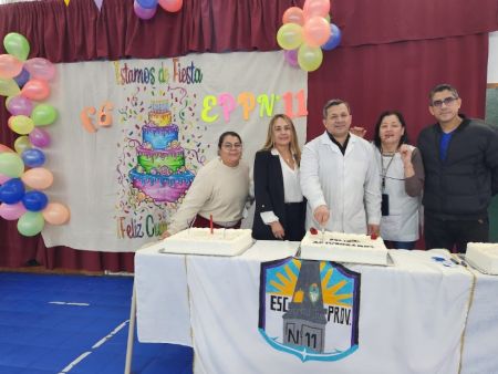 La Escuela Primaria N° 11 celebró su 66° Aniversario junto a la comunidad del Barrio Gregores