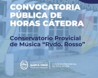 Convocatoria pública de Horas Cátedra en el Conservatorio Provincial de Música y vacantes instrumentales del Elenco Sinfonietta