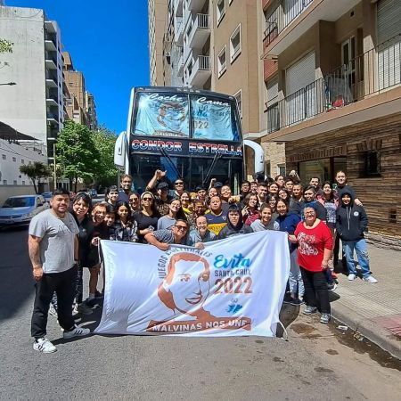 La Delegación santacruceña de los Juegos Culturales Evita arribó a Mar del Plata