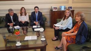 Alicia se reunió con el ministro de Educación