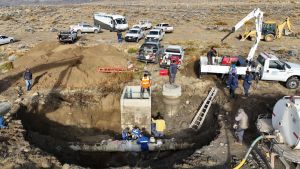Finalizaron los trabajos para normalizar la provisión de agua en El Calafate