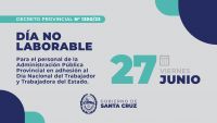 El Gobierno informó que este viernes será jornada no laborable para la Administración Pública Provincial