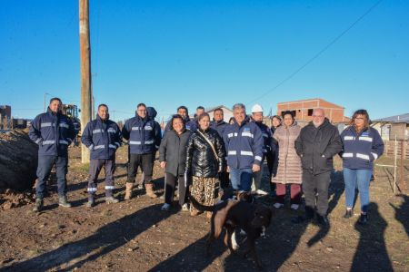 La gestión de Claudio Vidal invierte 190 millones de pesos para llevar agua al barrio 22 de Septiembre