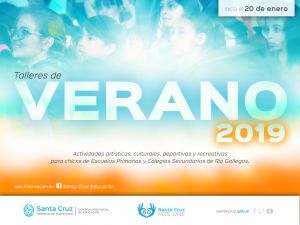 Comienzan los Talleres de Verano en Escuelas Primarias de Río Gallegos