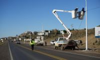 Caleta Olivia avanza con obras de mejoras en el servicio eléctrico