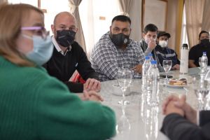 Alicia se reunió con representantes de trabajadores de YCRT
