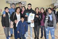 El acto tuvo lugar en el Gimnasio Municipal Indio Nicolai.