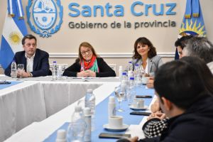 Alicia recibió a representantes de las Cámaras de Comercio de la provincia