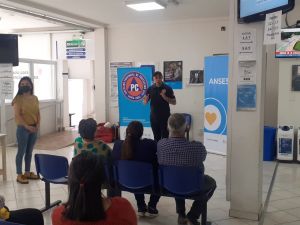 Se brindó capacitación en técnicas de RCP y OVA al personal de ANSES