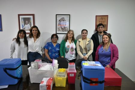 Se llevó a cabo jornada de vacunación al personal legislativo de Río Gallegos