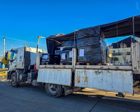 el Hospital Distrital de Las Heras recibió una importante provisión de medicamentos.