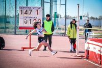 Santa Cruz logró grandes resultados en salto en alto y otros deportes.