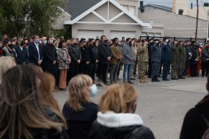 Autoridades Provinciales participaron de la inauguración del Paseo de los Presidentes de la Democracia en Río Gallegos