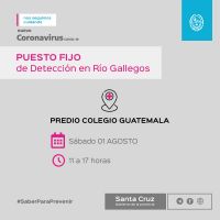 Puesto Fijo de Detección Predio Colegio Guatemala en Río Gallegos