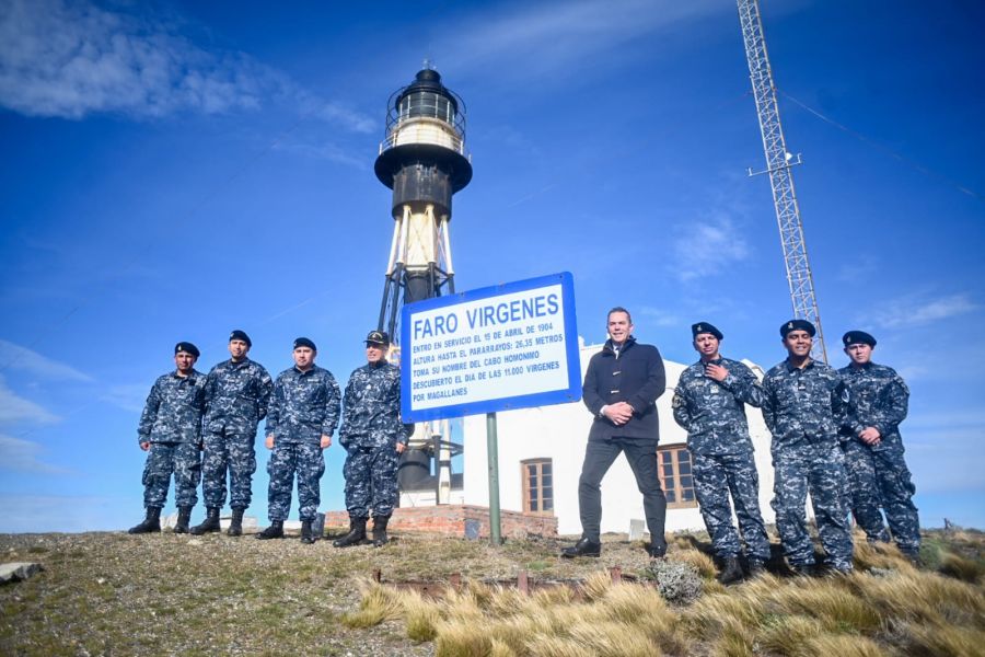 120° Aniversario de Cabo Vírgenes: Autoridades y la comunidad celebraron un año más