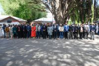 Alicia encabezó el acto por el 145º Aniversario del Lago Argentino