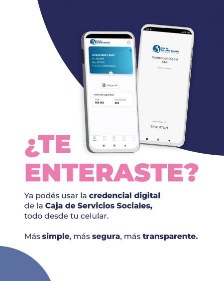 Terminá el año con la Credencial Digital CSS en tu celular