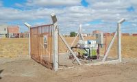 Instalaron nuevo pozo de captación y extensión de la red de agua en el Barrio Ayres Argentinos de Río Gallegos