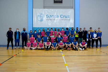 La selección provincial de handball se prepara de cara a la Araucanía 2021