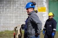 Llegaron los materiales para ampliar la red de gas en la Cuenca Carbonífera