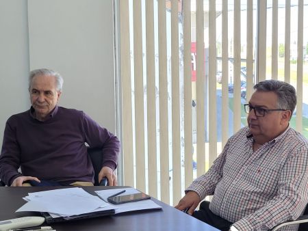 Reunión entre el IDUV y la Cámara Argentina de la Construcción para fortalecer el trabajo conjunto en la obra pública