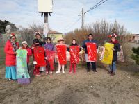 Conmemoraron la Semana de las Artes en la Escuela Rural de Fitz Roy