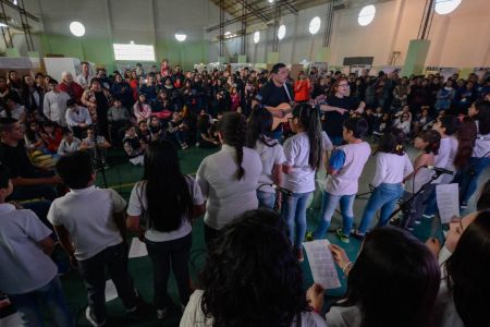 Se fortalece la actividad coral de la Escuela Re Si con el nuevo coro de Pico Truncado