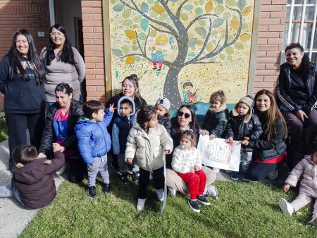 Desarrollo Infantil acompañó el 50° aniversario de la Biblioteca Municipal de Piedra Buena