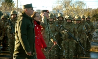 Alicia Kirchner participó del acto por el 206º Aniversario de la Creación del Ejército Argentino