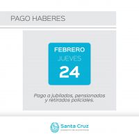 Este jueves se acreditarán los haberes de febrero a jubilados y jubiladas de la provincia