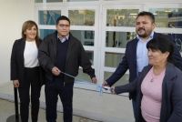 El gobernador Claudio Vidal inauguró el Colegio Secundario N° 43 de Caleta Olivia.