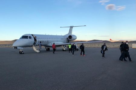 El aeropuerto de Perito Moreno se incorporará el Sistema Nacional Aeroportuario