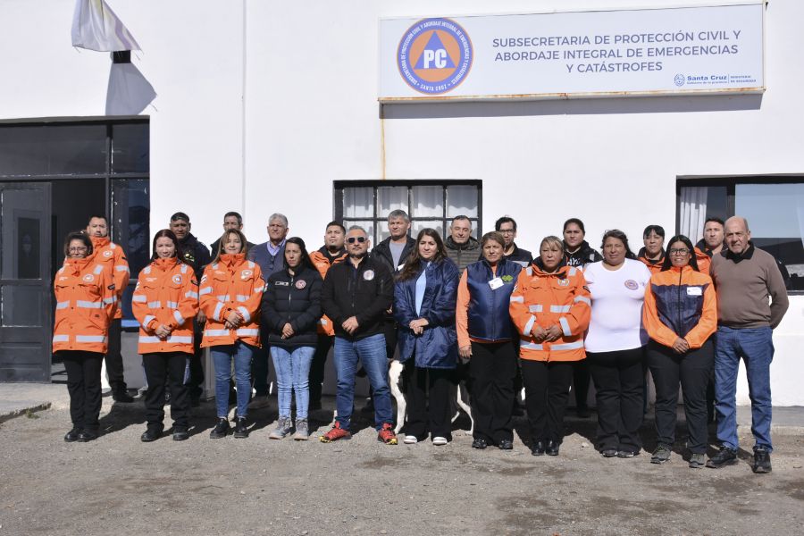 Santa Cruz consolid&oacute; el trabajo territorial con el 1&deg; Encuentro de Protecciones Civiles Municipales