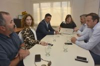 Provincia ratifica el apoyo al municipio de Caleta Olivia
