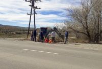 Habilitaron la red de gas en la zona de chacras “Isla Fea” de Gobernador Gregores