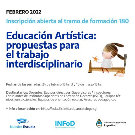 Se encuentra abierta la inscripción al tramo de formación 180