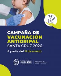 Comenzará la Campaña de Vacunación Antigripal 2026