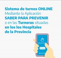 Salud implementa la App de turnos online en toda la provincia