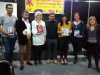 Se concretó el acto del día de Santa Cruz en la Feria Internacional del Libro